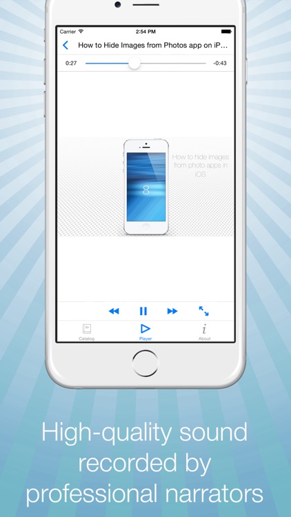 Video Guide for iPhone and iOS 8