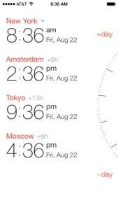 Miranda — Time Zone Converter, World Clock & Meeting Scheduler screenshot #4 for iPhone