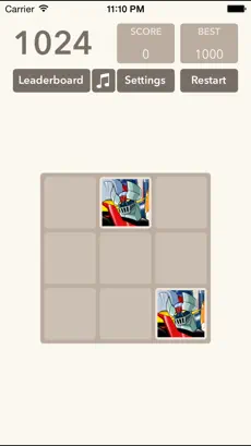 Screenshot 4 2048 - Super Robot Edition iphone