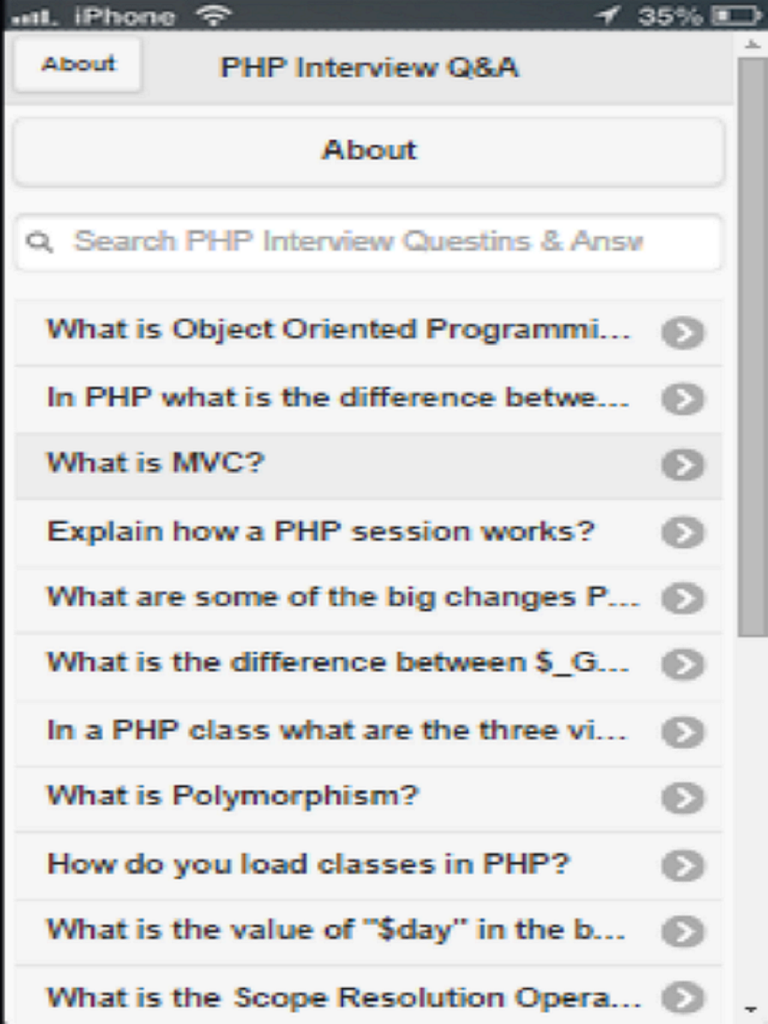 PHP Interview Q&A screenshot 2
