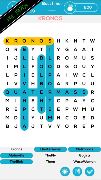 Sci-Fi Movie Word Search Unlimited Free Puzzle screenshot-3