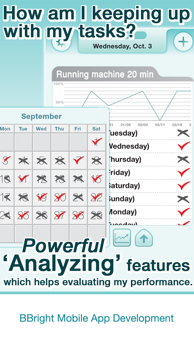 Screenshot #3 pour ez Tasking (todo-list+calendar+notes) for iPhone