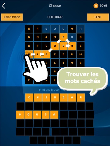 Screenshot #4 pour MotsGénie! - Mots cachés