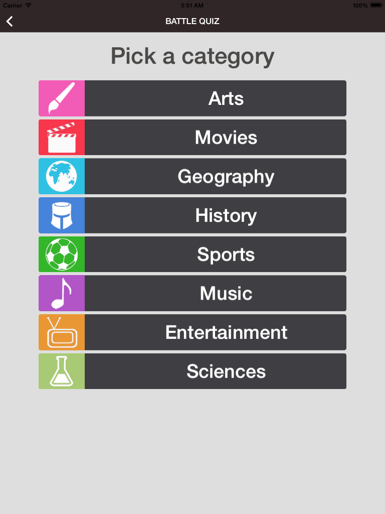 Battle Quiz - Play with your friends, new social game! screenshot 5