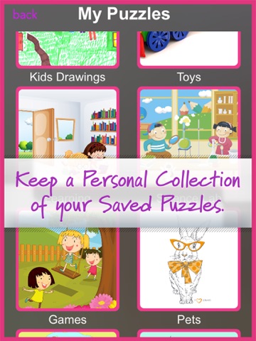Screenshot #6 pour Kid's Jigsaw Touch Puzzle Jigty with Free Packs