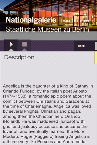 National Gallery of Berlin ID Audio guide screenshot 2