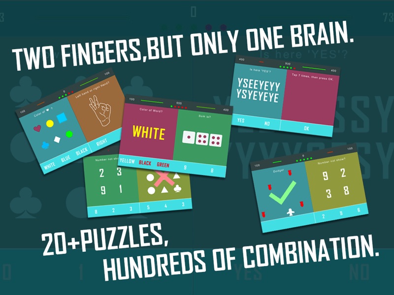 Two Fingers, but only one brain (2 F 1 B) - Split Brain Teaser, Cranial Quiz Puzzle Challenge Game screenshot 6