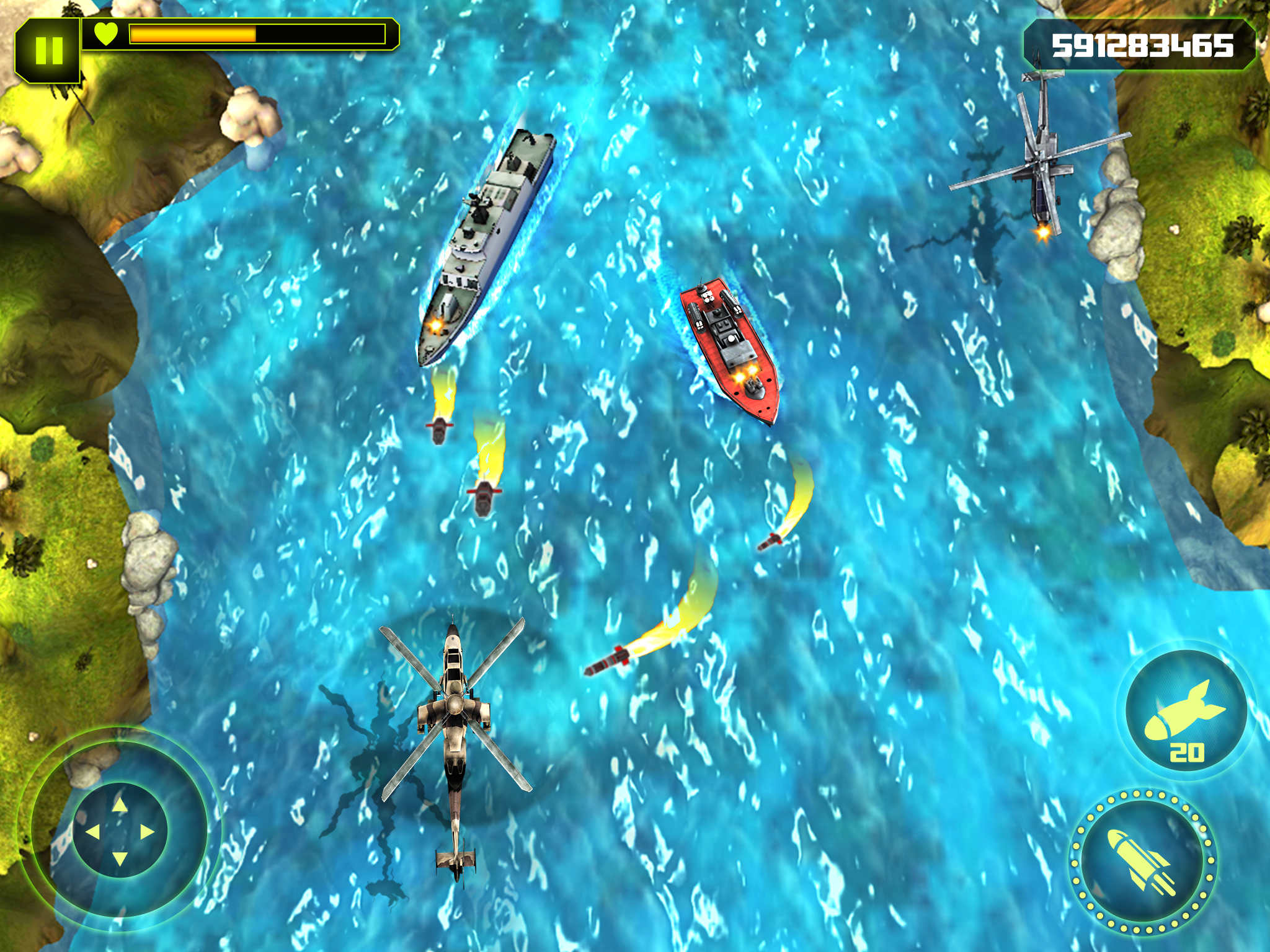 Gunship Helicopter Battle 3D screenshot 8