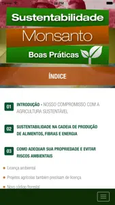 Manual Boas Práticas Monsanto screenshot #2 for iPhone