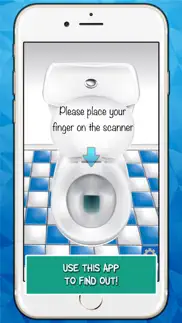 the poo calculator - a funny finger scanner with bathroom humor jokes app (free) iphone screenshot 2