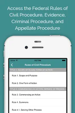Game screenshot Federal Rules & Opinions - Court Caddy mod apk