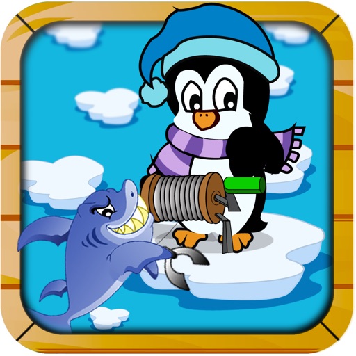 Polar Penguin Frozen Iceberg Treasure Hunt Icon