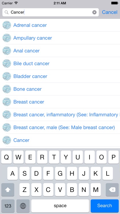 Diseases Dictionary Offline screenshot-3