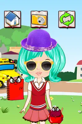 Game screenshot Средней школы девушка партия моды одеваются apk