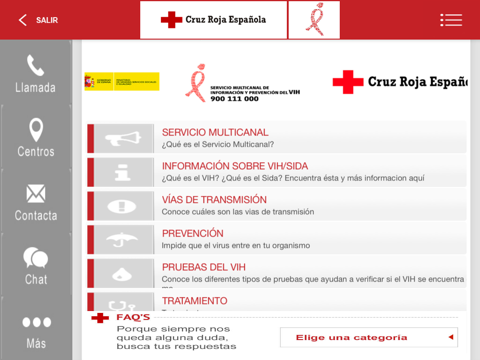 Screenshot #5 pour VIH/SIDA Cruz Roja Española