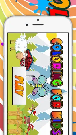 Game screenshot Farm Animals Coloring Book For Kids mod apk