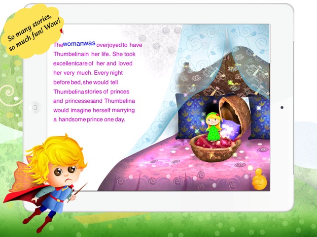Thumbelina for Children by Story Time for Kids(圖2)-速報App