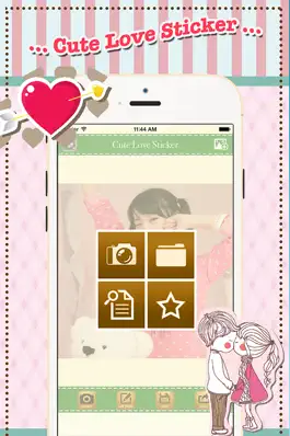 Game screenshot Cute Love Sticker mod apk