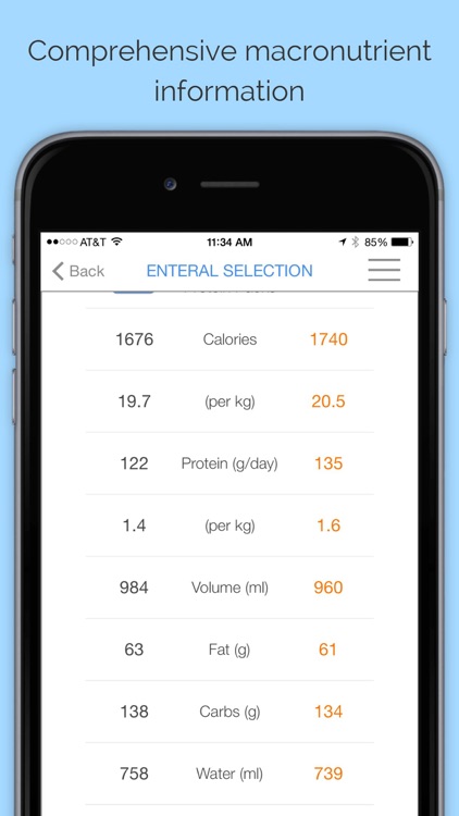 DoseRD - Tube Feeding Calculator screenshot-3