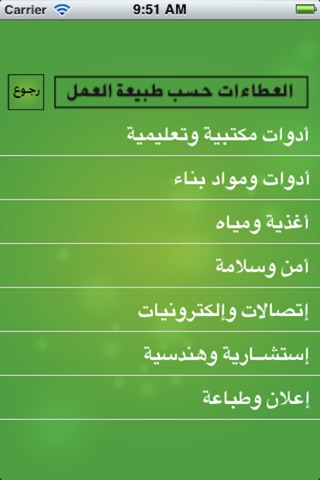 العطاءات السعوديه screenshot 4
