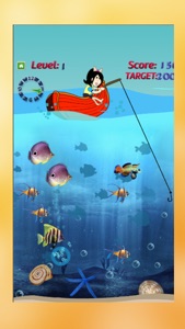 Fishing Kids Fun : Catch Big Fish for Girls Games screenshot #2 for iPhone