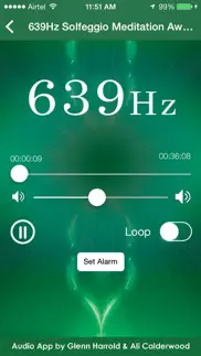 639hz solfeggio sonic meditation by glenn harrold & ali calderwood iphone screenshot 2