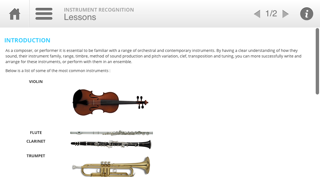 Musition Instrument Recognition Screenshot