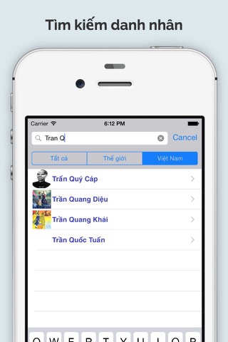 Tiểu sử danh nhân screenshot 3