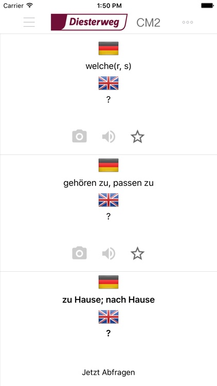 Camden Market Vokabeltrainer 2