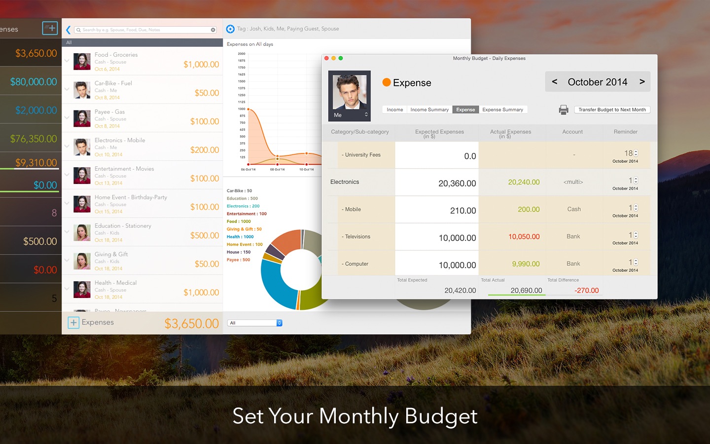 ‎Daily Expenses on the Mac App Store