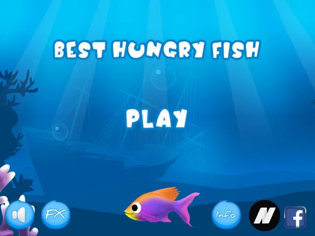 Best Hungry Fish, game for IOS