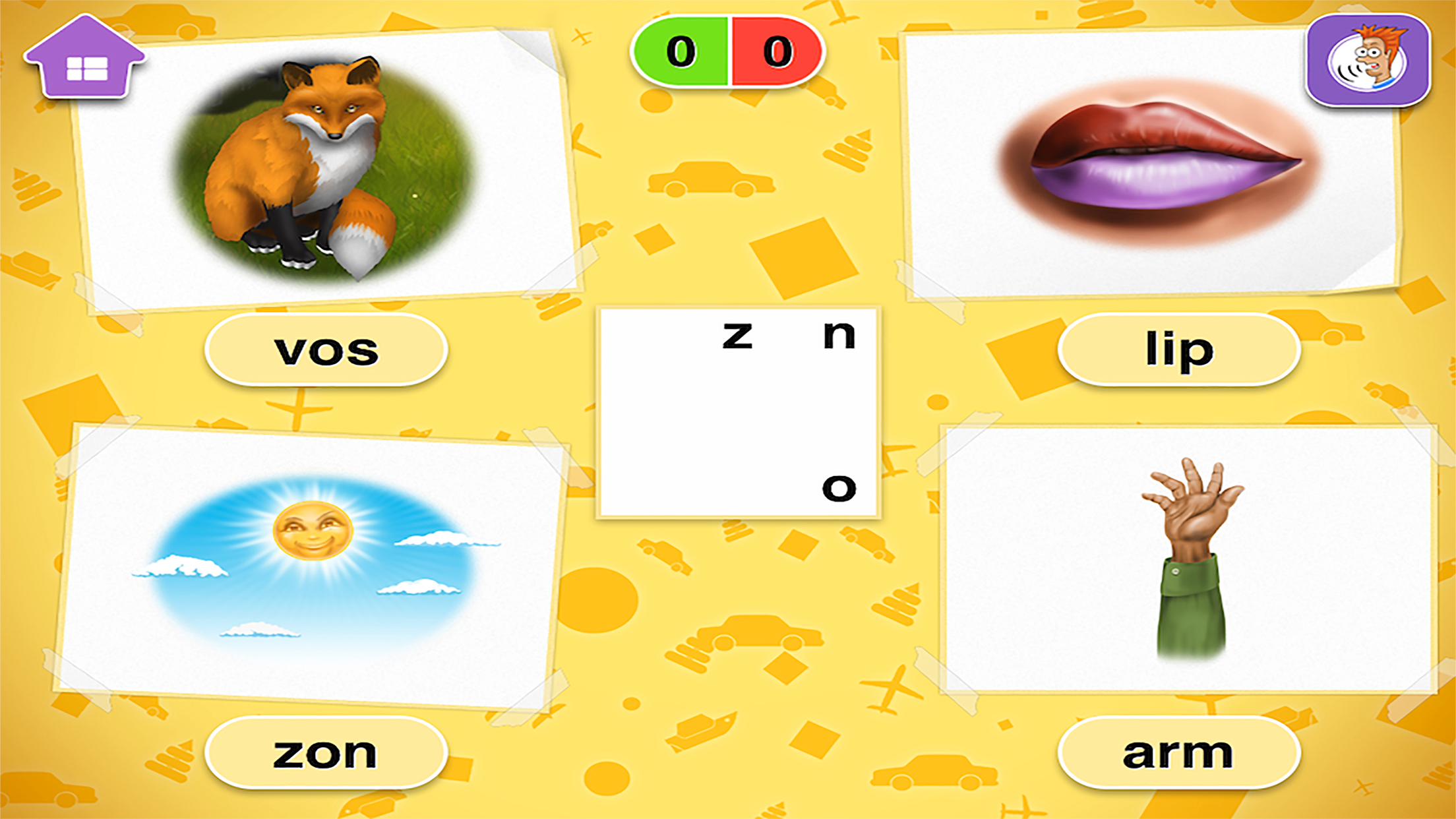 Spelletjes om kleuters te leren lezen screenshot 3
