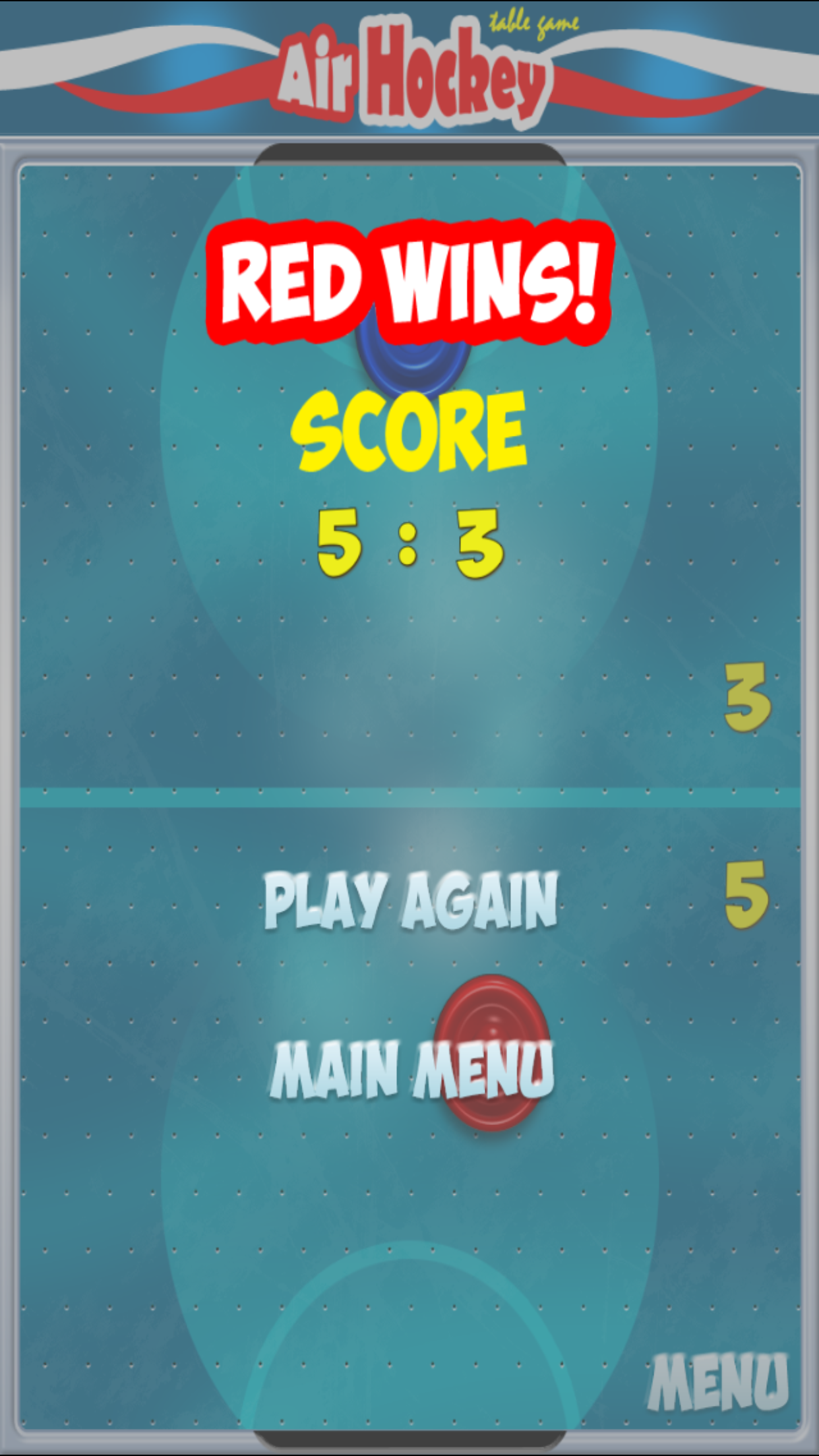 Free Air Hockey Table Game screenshot 3