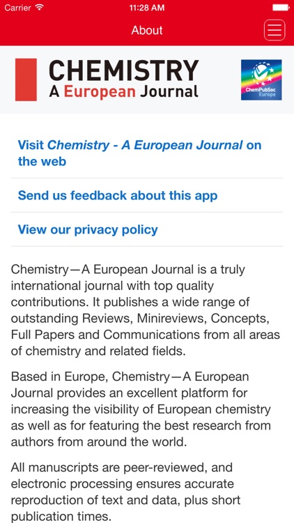 Chemistry - A European Journal screenshot-3