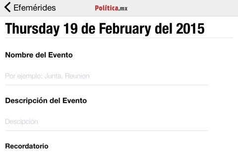 Agenda Política.MX 2015 screenshot 3