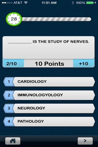 StudyNamesScienceOlogyQuizPart1 screenshot 2