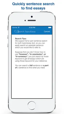 Game screenshot Essay Collection for TOEFL/IELTS apk