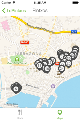 Tarragona dPintxos screenshot 3
