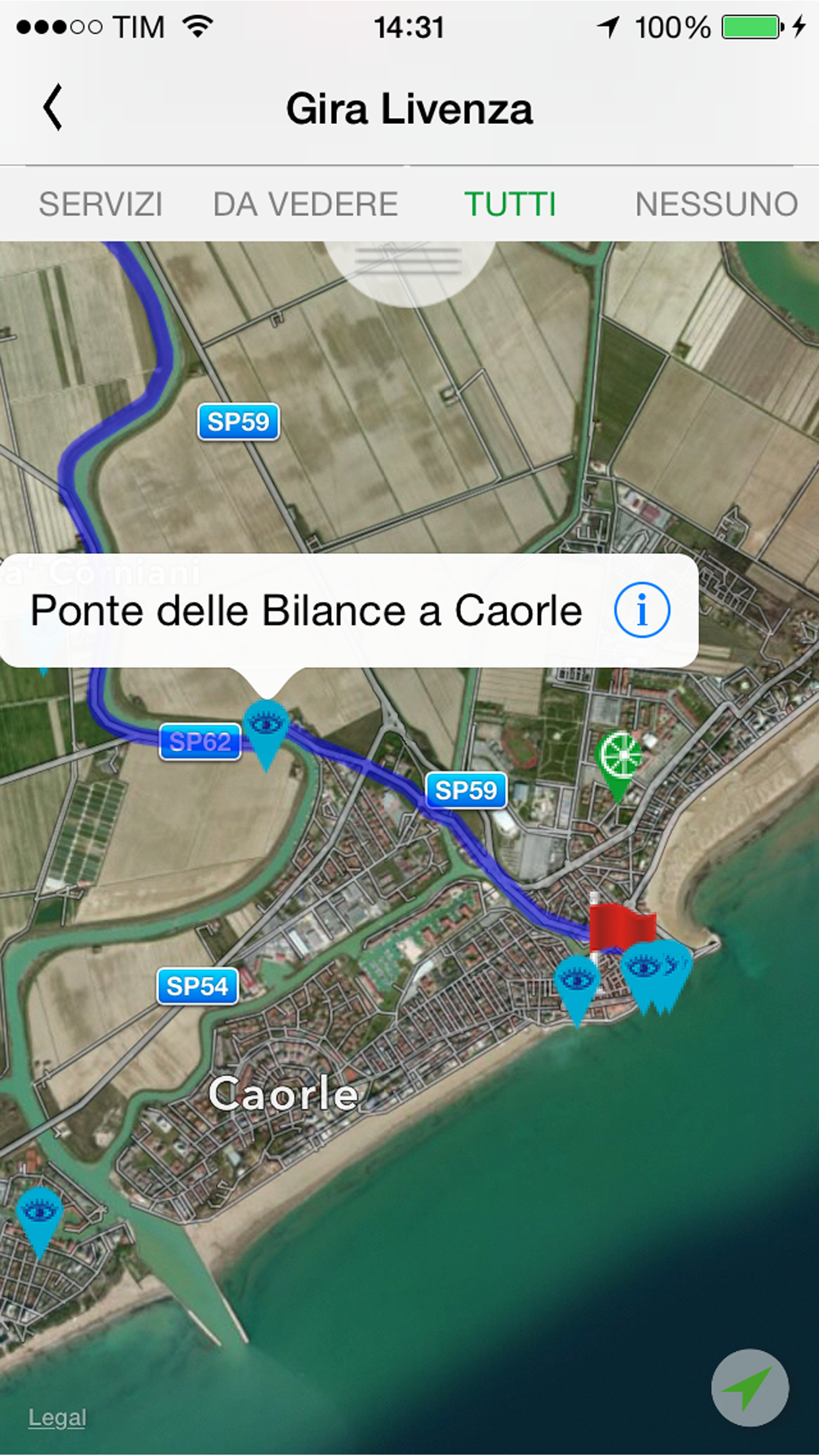 Venezia Orientale in Bici screenshot 5