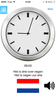 horloge parlante multilingue - version gratuite iPhone Captures Décran 4