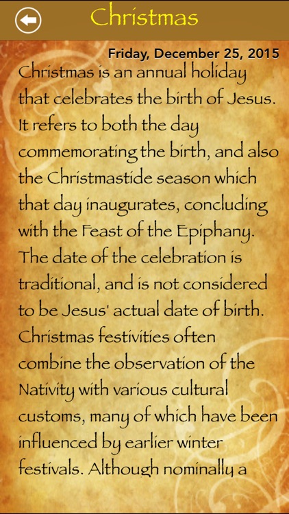 Festivals and Holy Days screenshot-4