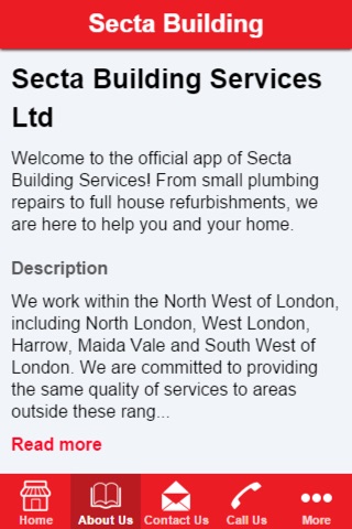 Secta Building Services Ltd screenshot 2
