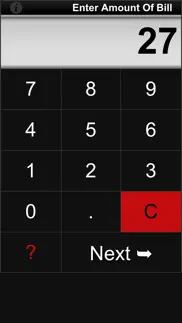 cool tip calculator iphone screenshot 1