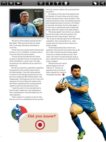 England Rugby Official Matchday Programmes screenshot 2