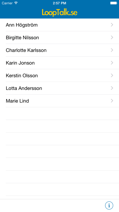 Screenshot #1 pour LoopTalk