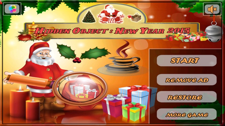 Christmas New Year 2015 : Hidden Object