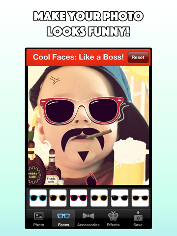 Screenshot #4 pour CoolFaces: Like a boss!