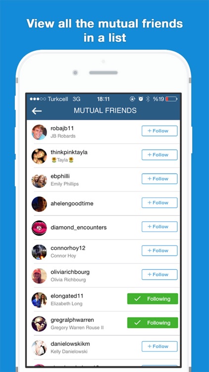 MutualFriends for Instagram