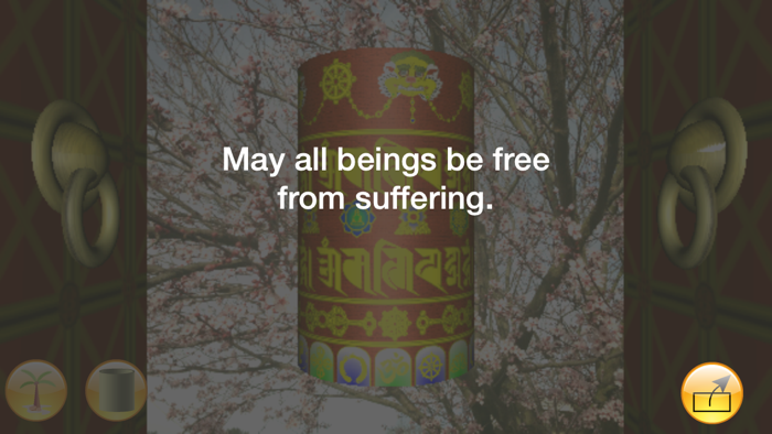 Tibetan Prayer Wheel