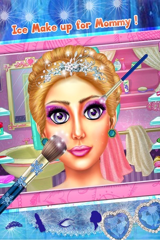 Ice Mommy’s Beauty Salon – Free Frozen Spa care game for kids screenshot 3